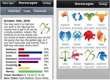 ANDROID APP FOR FREE TO DOWNLOAD TO SEE HOROSCOPE FOR TODAY AND TOMORROW ON SMARTPHONES